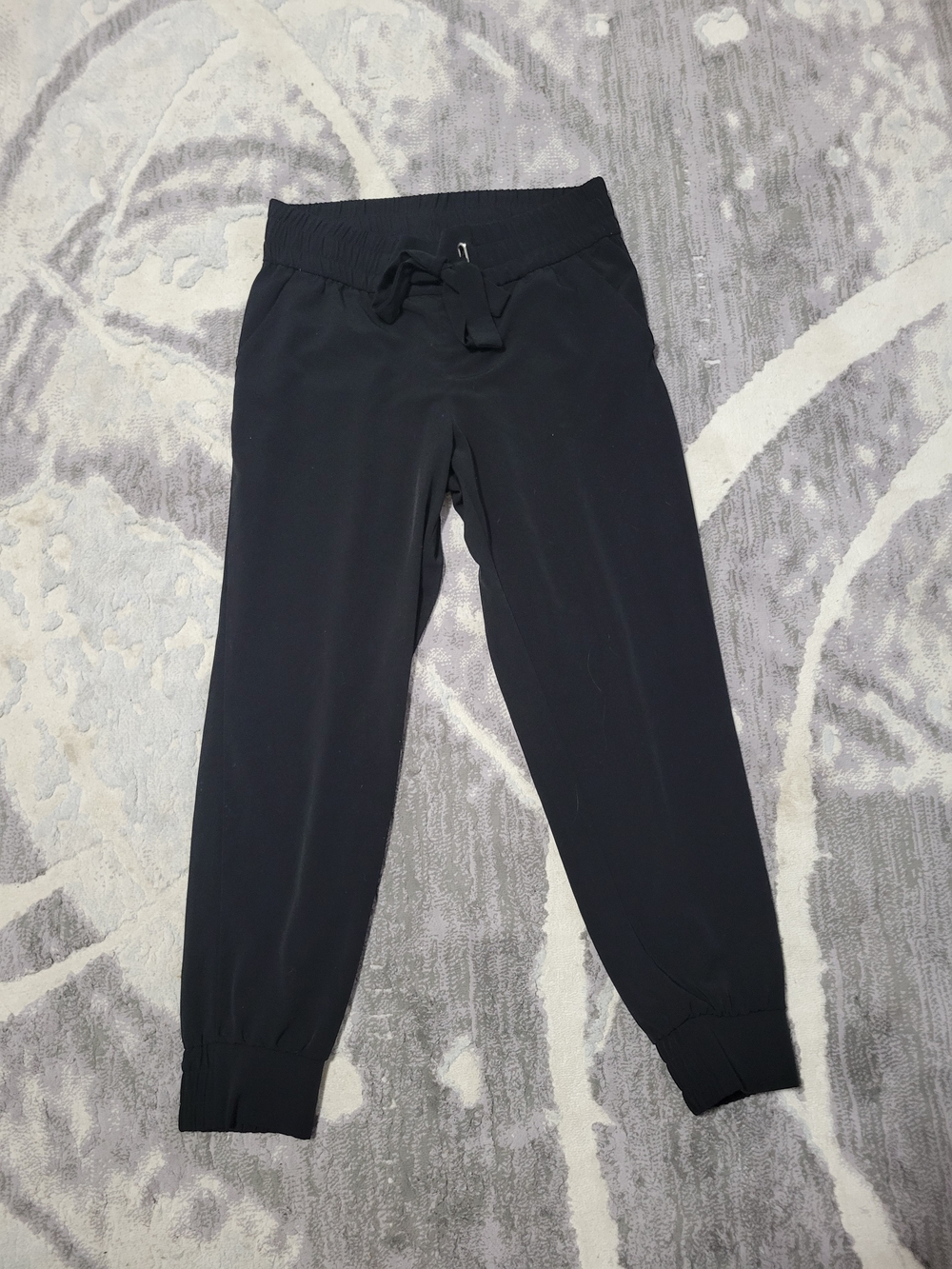 Dynamite Black Drawcord Jogger Pants Size M